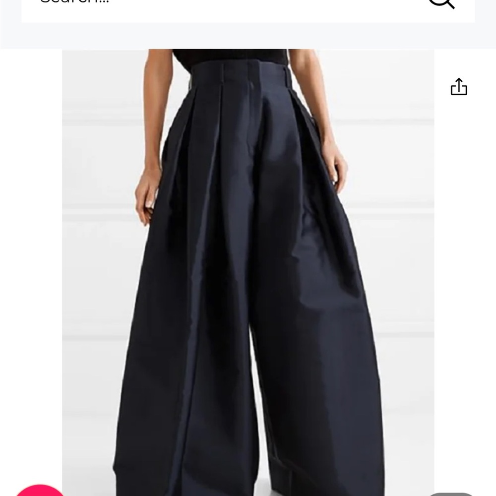 Chic Black Wide-Leg Pants